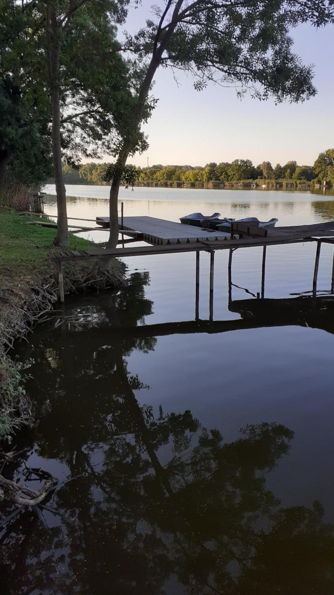 Borostyan Vendeghaz Apartment Tiszaug Luaran gambar